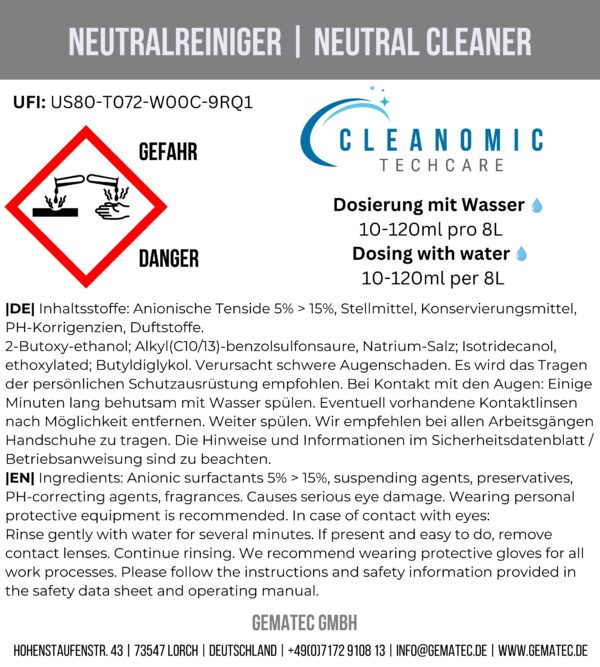 Neutralreiniger – Bild 2
