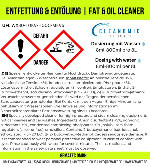 Entfettung/Entölung – Bild 2