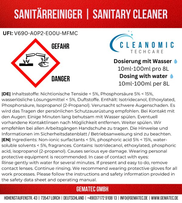 Sanitär-/Fliesenreiniger – Bild 2